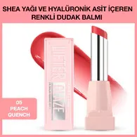 Maybelline New York Lifter Glaze - 05 Peach Quench Dudak Balmı