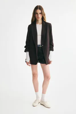 H&M Kolları Büzgülü Blazer