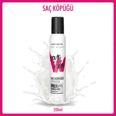 Watsons Love Is In The Hair Milk Saç Köpüğü 200 ml