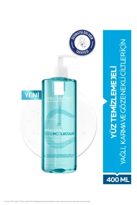 La Roche Posay Effaclar Supramolecular Karma ve Yağlı Ciltler İçin Gözenek Karşıtı Yüz Temizleme Jeli 400 ml