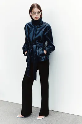 H&M Düşük Belli Gabardin Pantolon