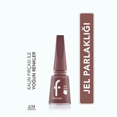 Flormar Oje Jelly Look Jne-54 Terracotta 11 ml