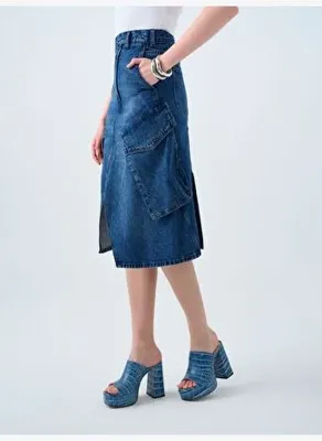 Loft Regular Fit Kadın Etek
