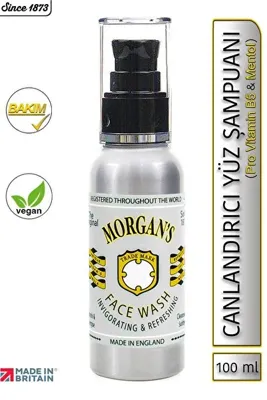 Morgan's Pomade Face Wash - Bakım Yapan Canlandırıcı Yüz Şampuanı 100 ml