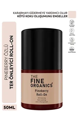 THE FINE ORGANICS Ter Önleyici ve Beyazlatıcı Roll-On