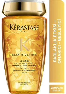 Kerastase Elixir Ultime Le Bain Arındırıcı Güçlendirici C-D-Omega9 Vitaminli Parlaklık Veren Şampuan 250 ml