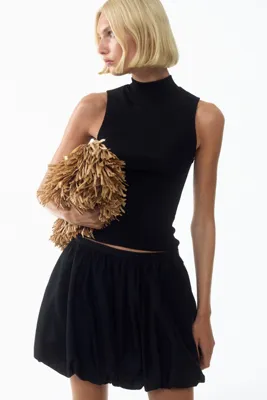 H&M Yarım Balıkçı Yakalı Viskoz Üst