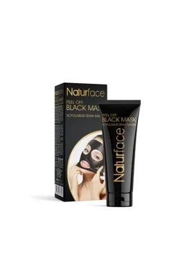 Naturface SOYULABİLİR SİYAH MASKE