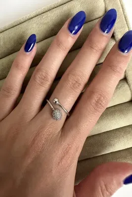 ringbox Gümüş Renkli Top Detaylı Zirkon Taşlı Üstten Ayarlanabilir Kadın Yüzük
