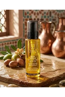 e'raste SAÇI DERİNLEMESİNE BESLEYEN ARGAN ÖZLÜ SAÇ BAKIM YAĞI 120 ML