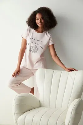 Penti Base Pancake Pantolon Pijama Takımı