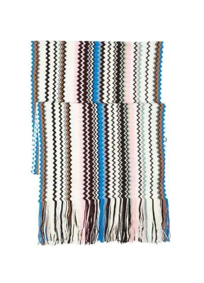 Missoni Çok Renkli Bej Kadın Yün Atkı