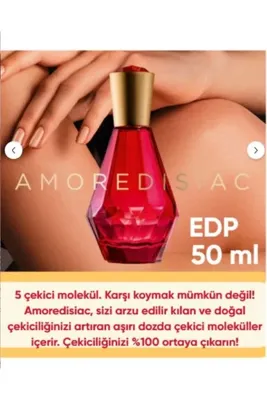 Faberlic AMOREDİSİAC KADIN PARFÜM seti EDP 50 ML +KAŞ FIRÇASI ETKİLEYİCİ KALICI KOKU