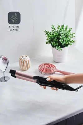 Homend Hairmony 4605h 2 In 1 Saç Düzleştirici Ve Maşa
