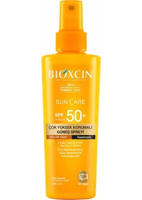 Bioxcin Sun Care Çok Yüksek Korumalı Tüm Ciltler Güneş Spreyi Spf 50+ Standart 1 Adet
