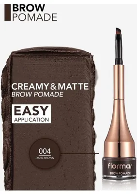 Str Store Yoğun Pigmentli Kalıcı Kaş Pomadı - Brow Pomade - 004 Dark Brown - 8690604572212