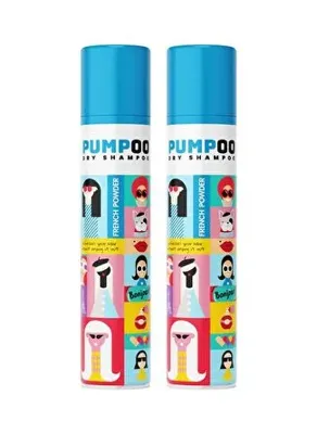 Pumpoo French Powder Kuru Şampuan - French Powder Dry Shampoo x2 Adet