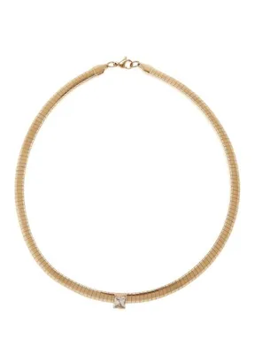 Network Yılan Zincir Taşlı Kadın Choker Kolye