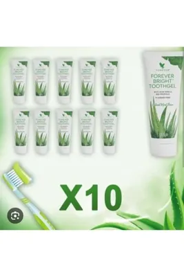 Forever Living Bright Toothgel 10'lu Set Kod.028