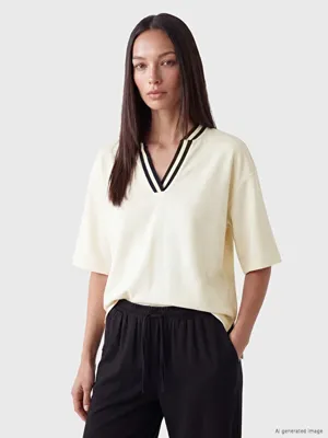 LCW EVERYDAY Soft Touch Çizgili Bluz