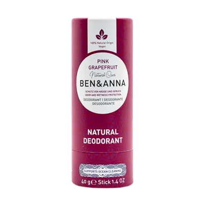 Ben&Anna Ben & Anna Stick Deodorant Grapefruit Natural 40 g