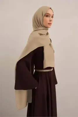 Armine Lyocell Şal - 5 - Soft Taş 04