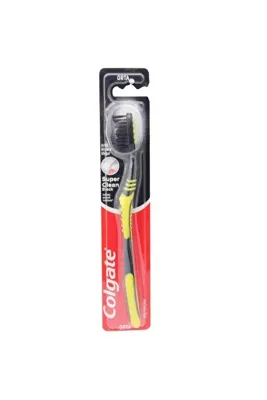 COLGATE Diş Fırçası Super Clean Flexi Tekli Siyah-Orta