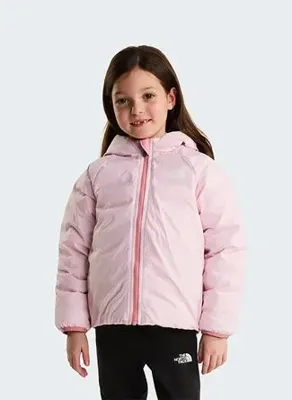 The North Face NF0A88VJNLQ1-KID REVERSIBLE JACKET Pembe Kız Çocuk Fermuarlı Mont