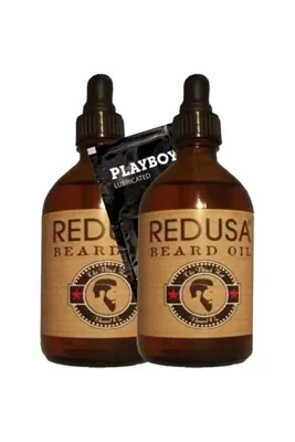 Genel Markalar Redusa Beard Oil 2 Adet Sakal Bakım Yağı 100 ml + Hediye Jel