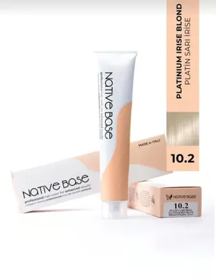 Native Base Saç Boyası 10.2 Platin Sarı İrise 100 ml