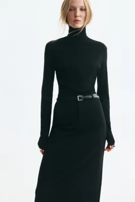 H&M Balıkçı Yakalı Yün Üst