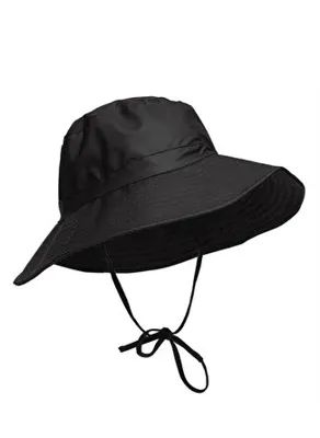 Rains Boonie Hat W2 Siyah Kadın Şapka