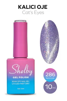 SHELBY 10 ML. A286 KEDİ GÖZÜ KALICI OJE