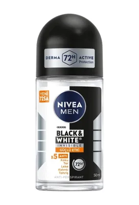 Nivea Nıvea Men Black & White Invisible Fresh Roll-on 50 Ml X 3 Adet