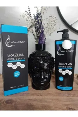 Wallence Bukleli Saçlar İçin Pürüzsüzleştirici ve Düzleştirici Botox 1000 ML DEMB.458