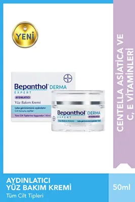 Bepanthol Derma Expert Yüz Bakım Kremi Aydınlatıcı 50 ml