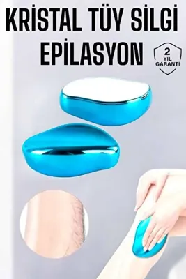 plentiful Epilasyon Aleti Bacaklar Kollar İçin Yıkanabilir Kristal Epilatör Tüy Silgi