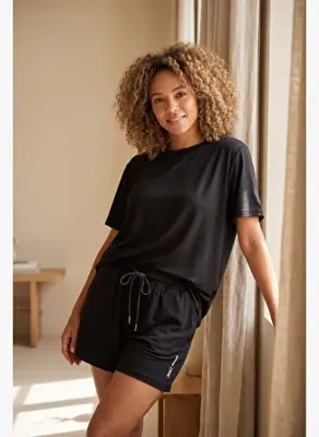 Katia & Bony Kadın Basic Modal Şort Siyah