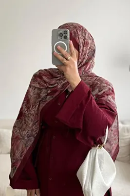 poplin BORDOVİZ 04 OLİVA KRAŞ ŞAL
