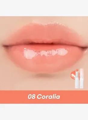Romand Glasting Melting Balm 08 Coralia - Parlak Bitişli Nemlendirici Dudak Balmı 3.5g