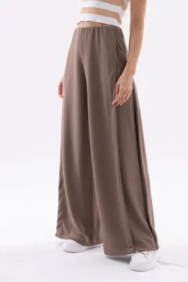 THE WESS SALAŞ SOFT DÖKÜMLÜ GENİŞ PAÇA PANTOLON