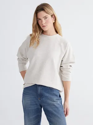 LCW Comfort Bisiklet Yaka Kadın Sweatshirt