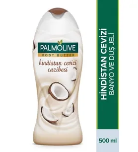 PALMOLIVE Body Butter Hindistan Cevizi Cazibesi Banyo ve Duş Jeli 500 ml Vücut Şampuanı Vücut Bakımı