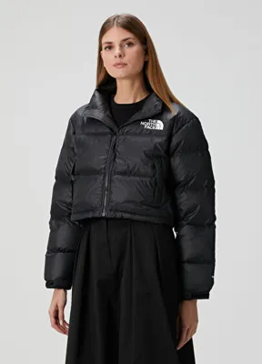 The North Face Nuptse Short Siyah Mont
