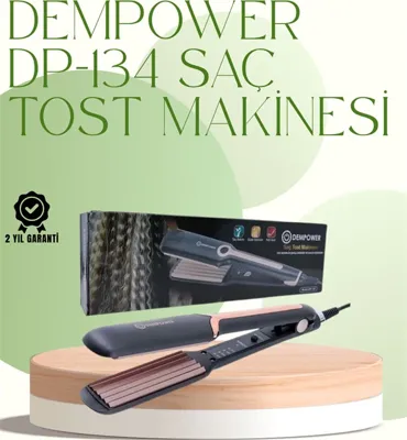 Diğer Dp-134 - 265 - Saç Tost Makinesi 220 C Isı Ayarlı, 360 - Glblseme - Dönebilen Kablo