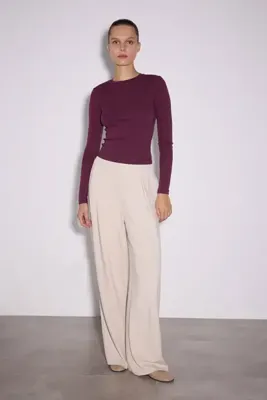 BABOKAH x Ngulincetin Bisiklet Yaka Uzun Kol Üst