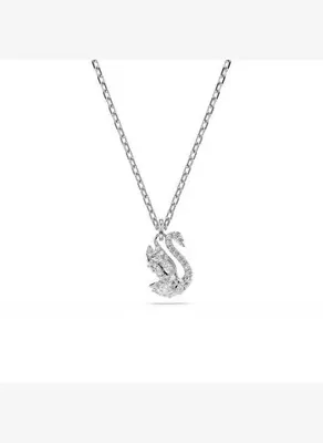 Swarovski 5754347 Swarovski Kolye Swan:Pend Xxs Whıte/Rhs