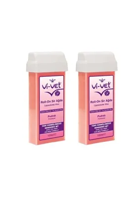 Vi-vet Roll-On Kartuş 2'li Sir Ağda Pudralı 100 ml
