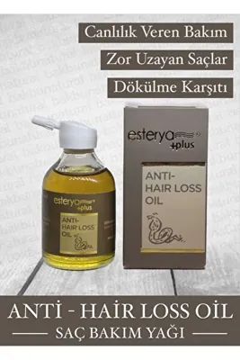 Esterya Plus Yılan Yağı Anti Hair Loss Oil (SAÇ DÖKÜLME KARŞITI YAĞ) 50ml