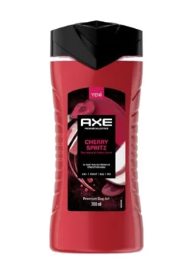 Myg Plus Axe Premium Collection Duş Jeli Cherry Spritz 3 In 1 Vücut Saç Yüz 300 ml